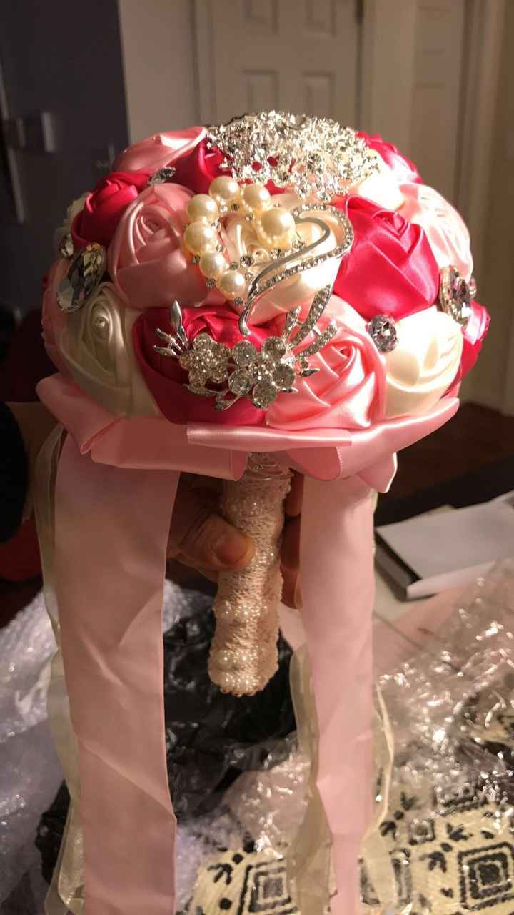 Received my Brooch Bouquet ...