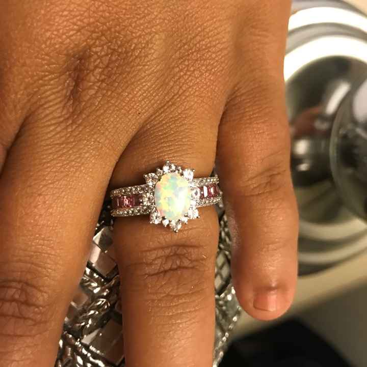 Uhmm he Got me another ring