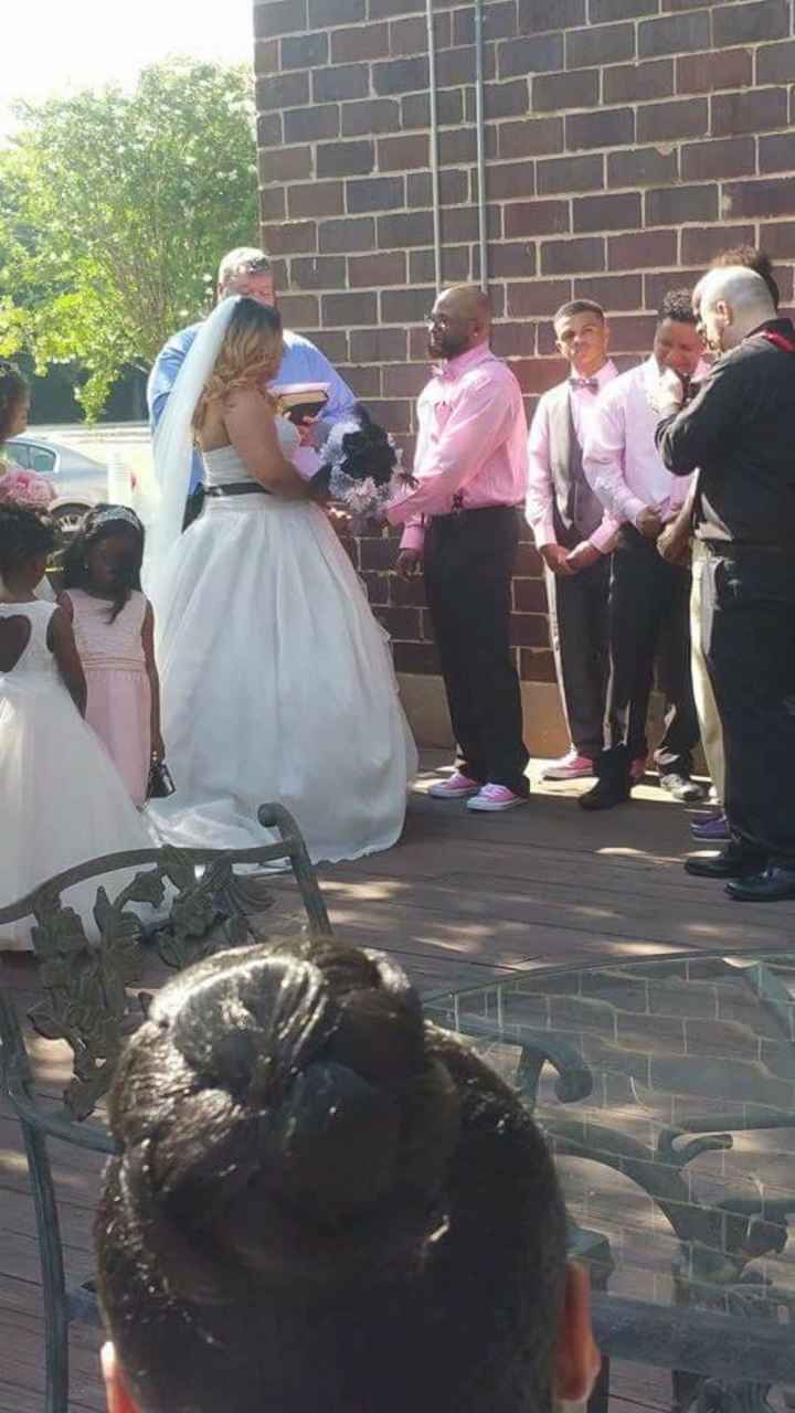 Officially Married! BAM from my Phone