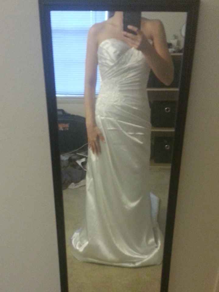 Show me your Davids Bridal dresses:)