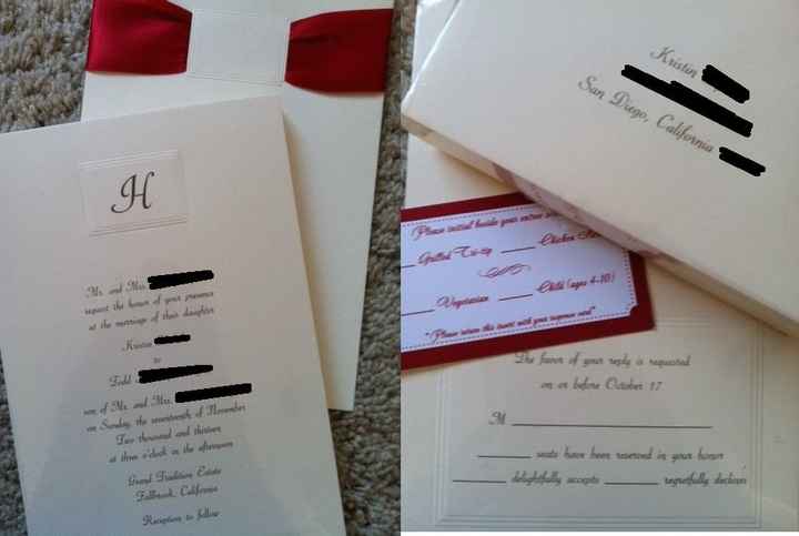 Show me your invitations