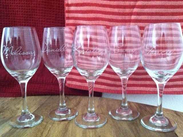 Was yesterday Christmas? VP haul, invites AND bridesmaid wine glasses arrived!