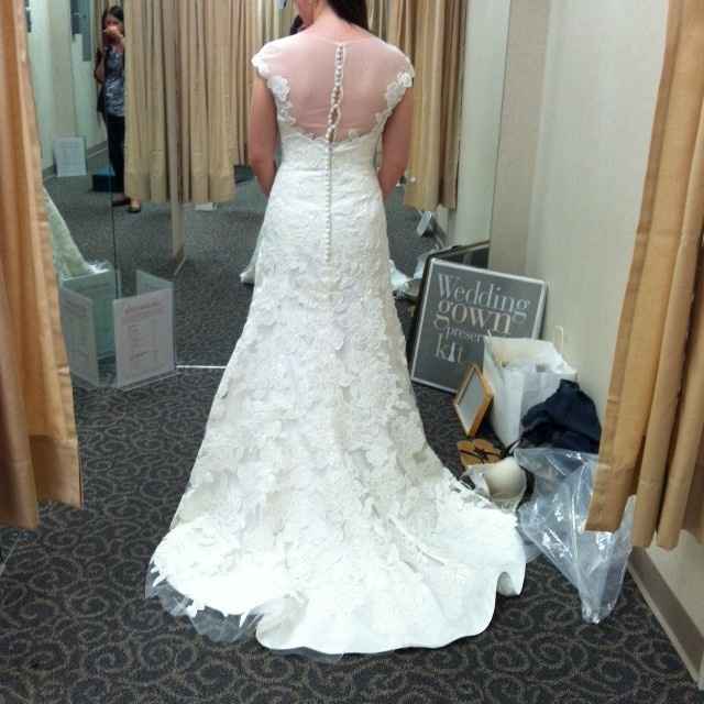 So I had my 2nd fitting - and it's perfect!