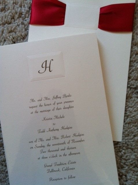 Just ordered my invitations! (It's getting real..) Share photos of your invitations!