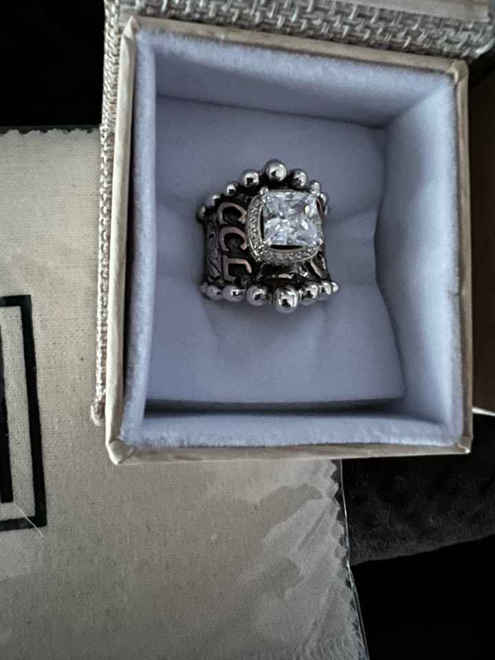 My rings are finished!!! - 2