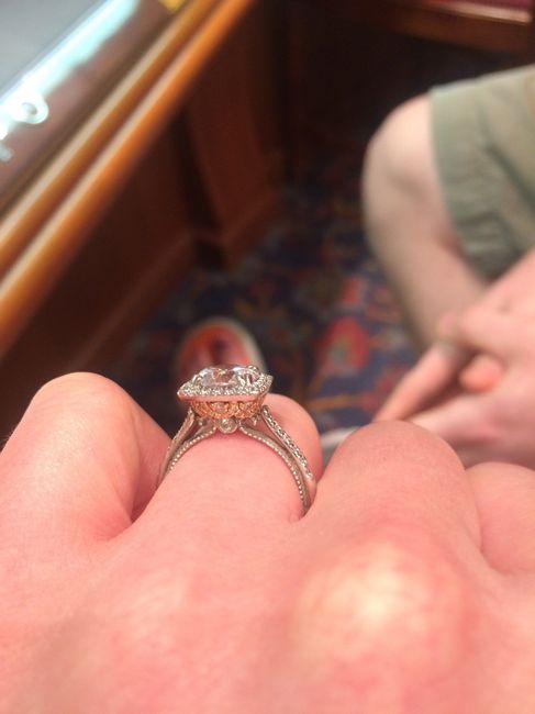 Cushion cut or round diamond?!?!