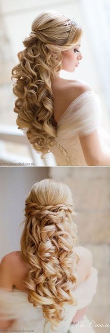 Hair-half up - 2