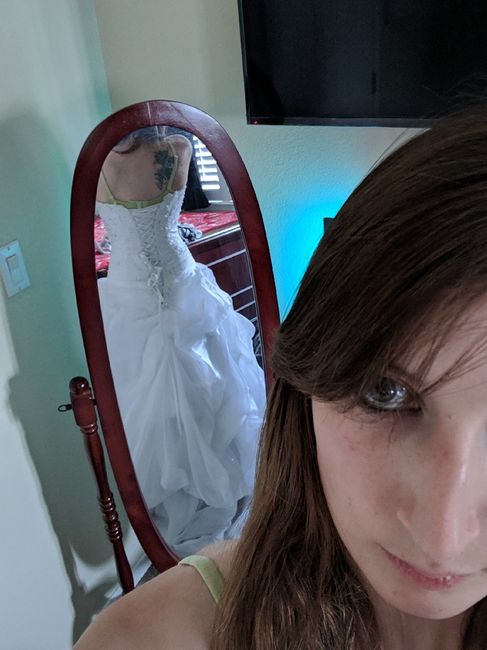 Picked up my dress and veil today!! - 5