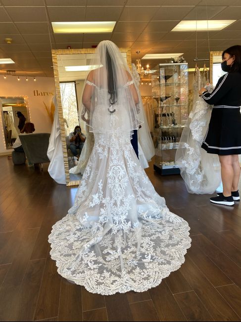 i said yes to the dress! Regardless of what my family says i still love it - 2