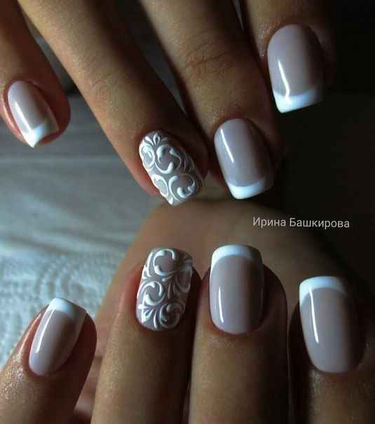 How are you getting your nails done for your wedding day? - 1