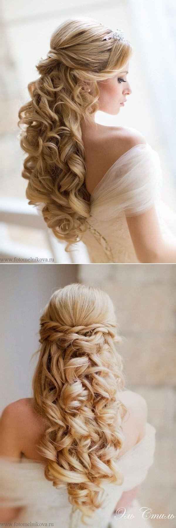 Hair-half up - 2