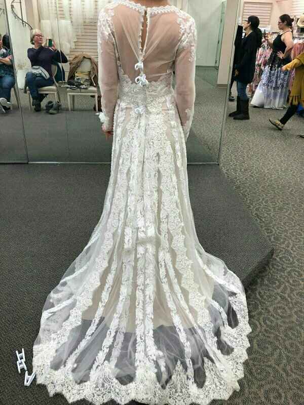 i want to see your long-sleeved wedding dresses! - 2