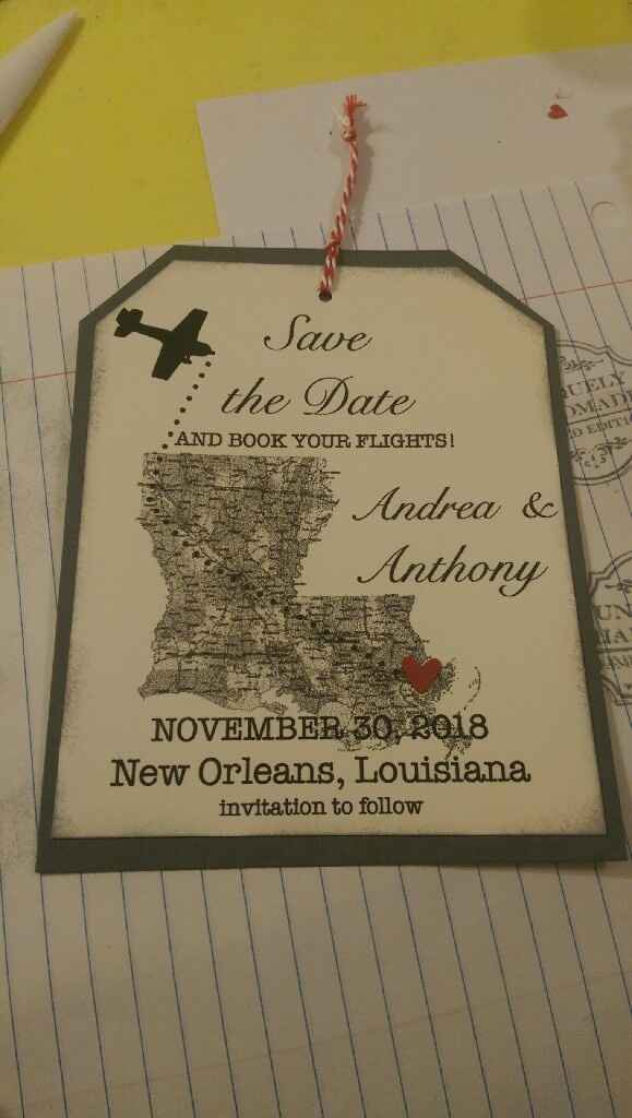 show me off your save the Date!! - 1