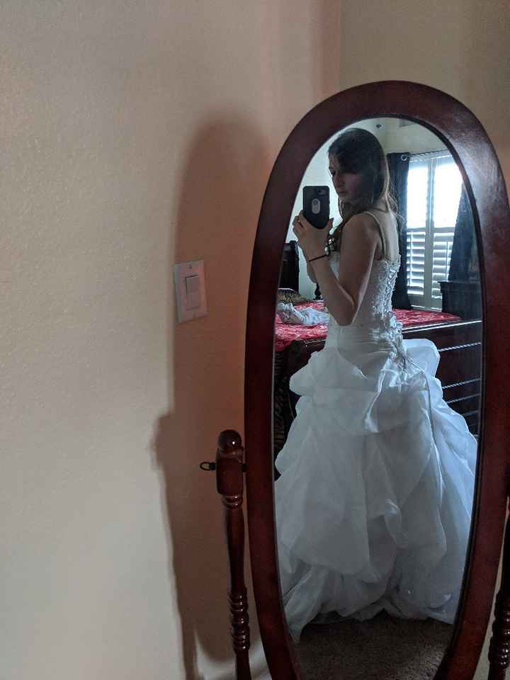 Picked up my dress and veil today!! - 6