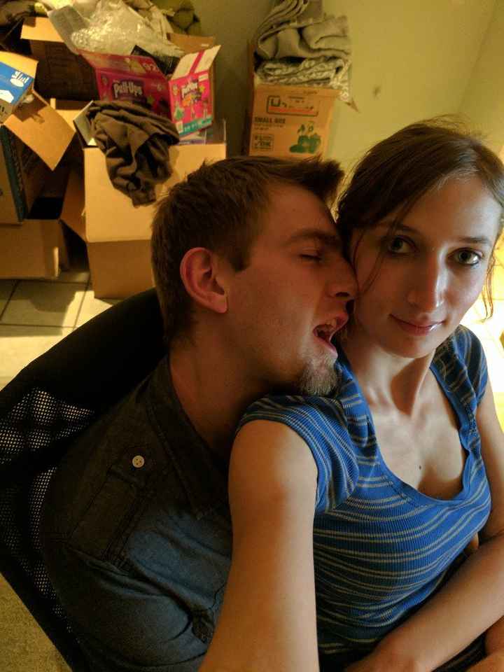Post your first selfie as a couple! - 1