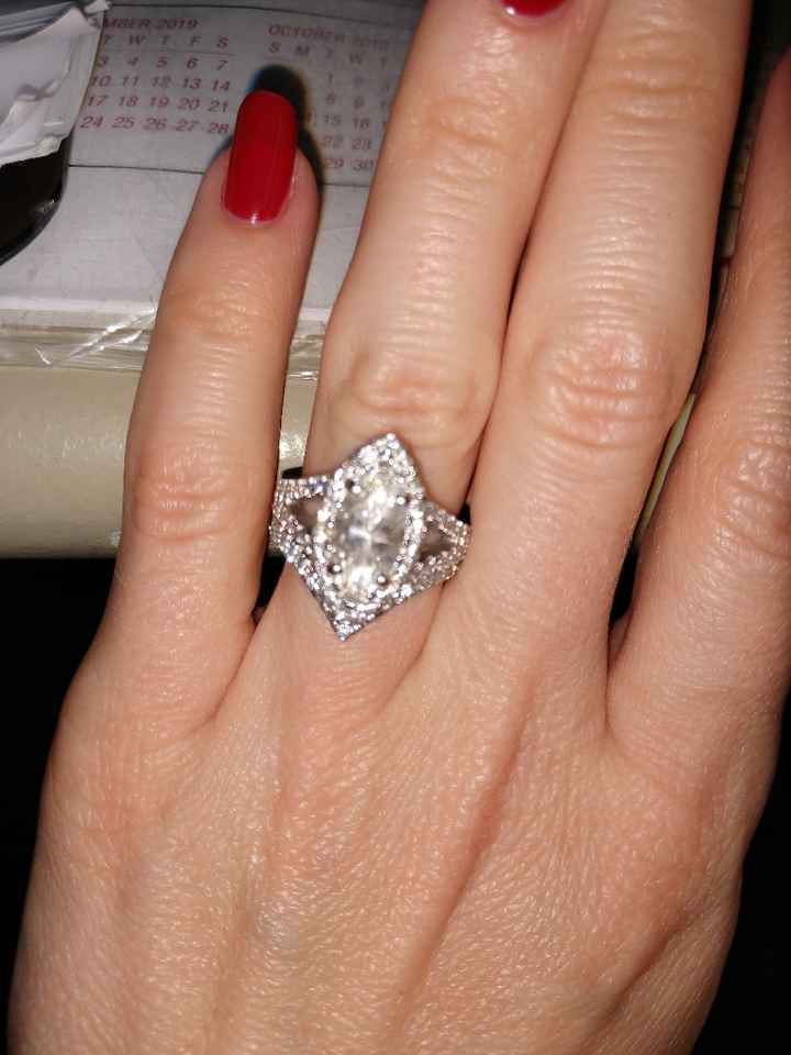 Heirloom marquise diamond ring from Fh!! - 1