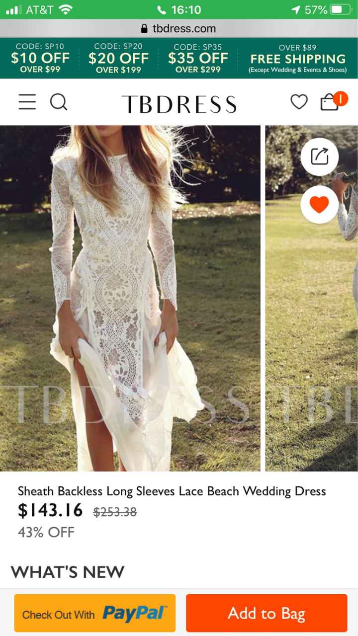 Wedding dress website - 1