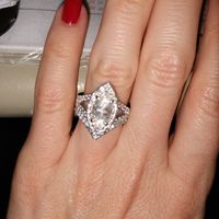 Heirloom marquise diamond ring from Fh!! - 1