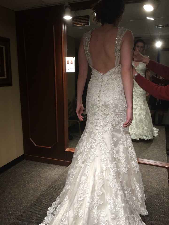 My friend who got married today is my IRL dress twin