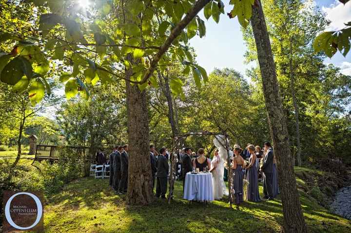 I have to walk on water for my bridal entrance
