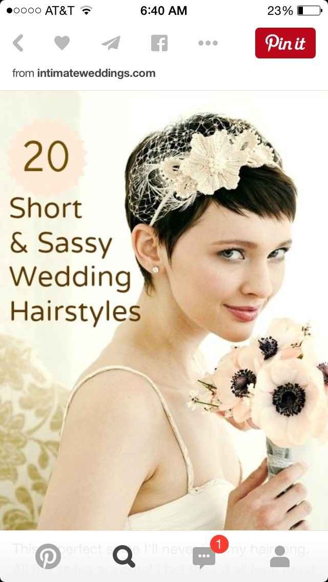 Short Hair Brides!
