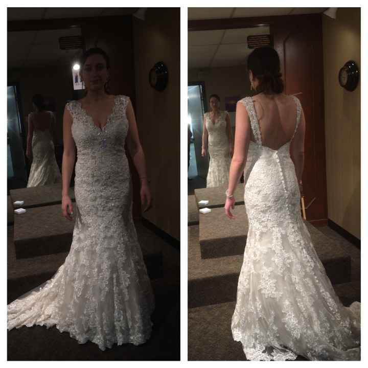 UPDATE With dress 3 pics/final verdict in comments? HELP new dress two weeks out? (Pics)
