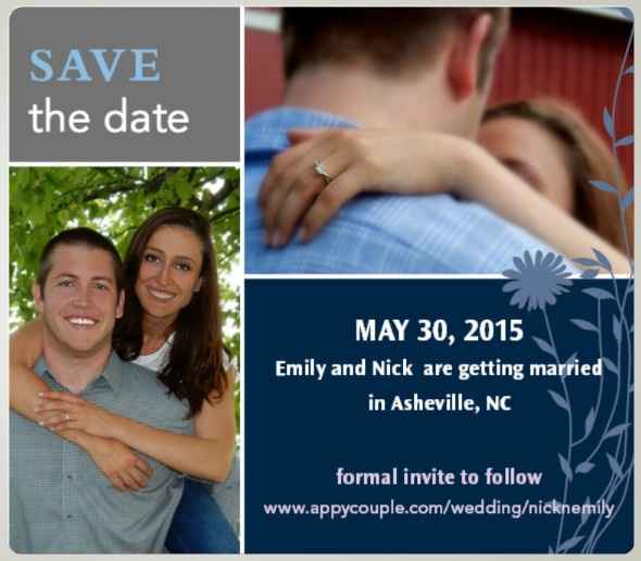 My Engagement Pictures/Save the dates!