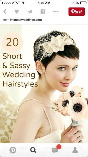 Short Hair Brides!