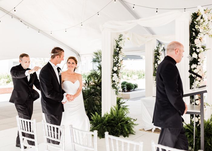 Catholic & Jew Marriage Ceremony - 2
