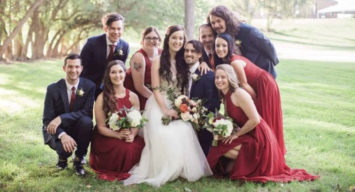 Im taller than my entire wedding party and my fiancee - 2