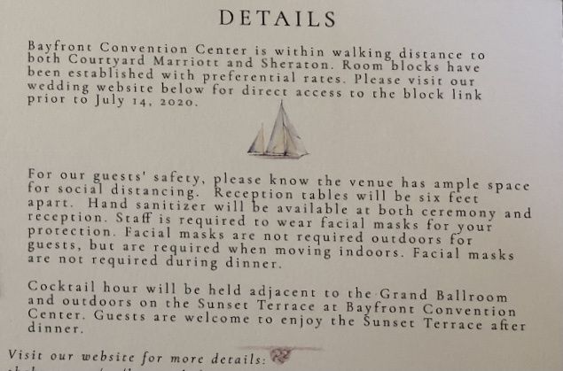 Inserts inside of invitations? - 1