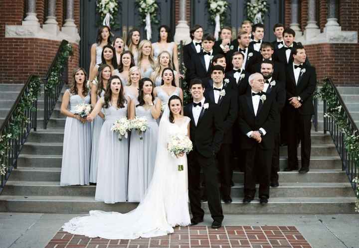 Im taller than my entire wedding party and my fiancee 1