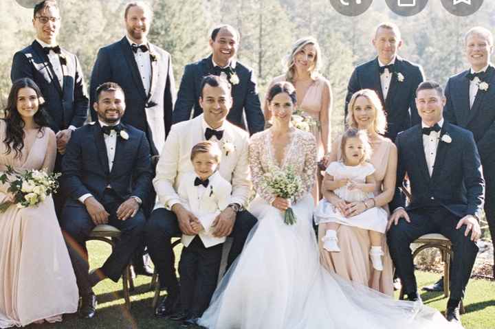 Im taller than my entire wedding party and my fiancee 3