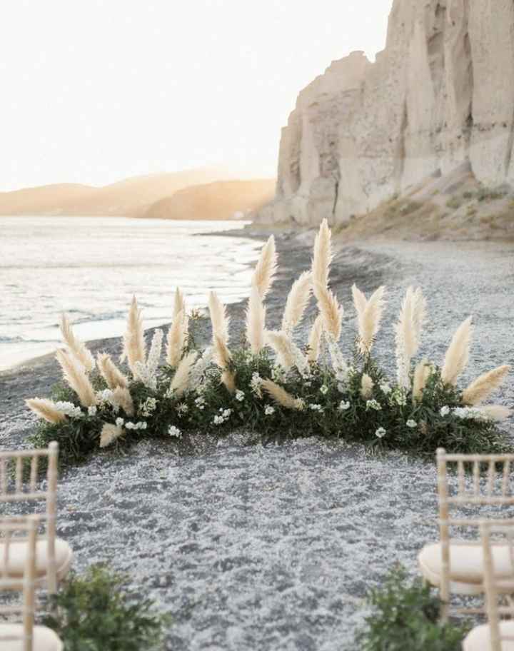 Arbor or No Arbor for beach front wedding? 1