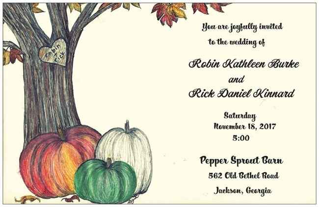 What do your wedding invitations look like?