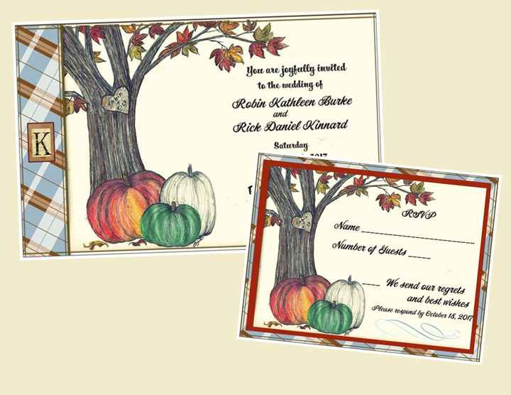 What do your wedding invitations look like?