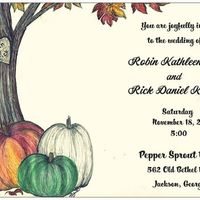 What do your wedding invitations look like?