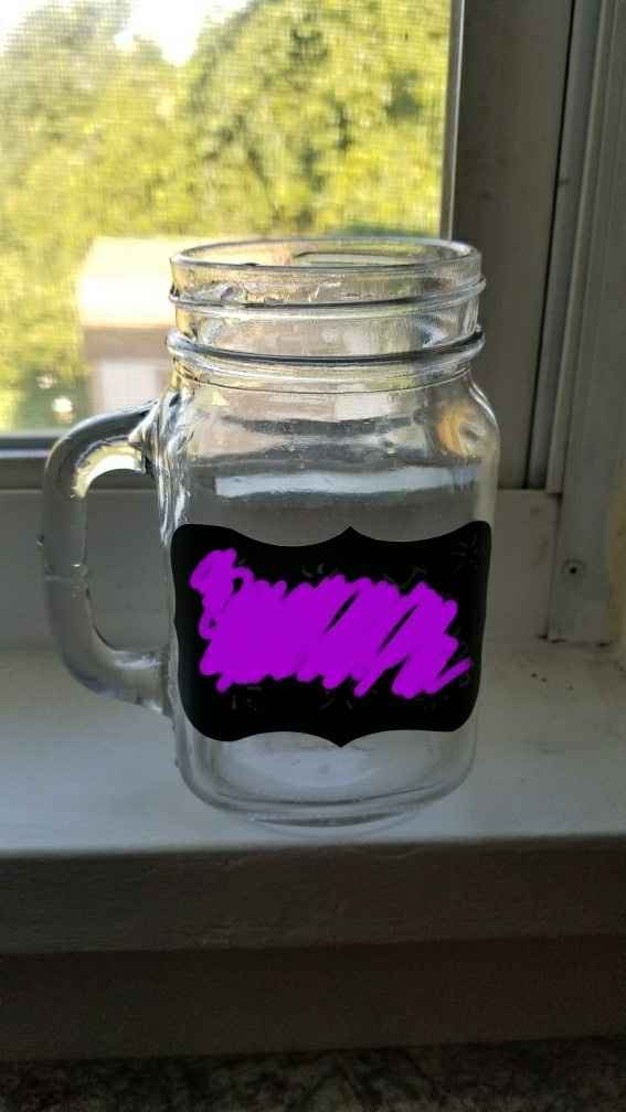 Mason jars instead of the glassware?