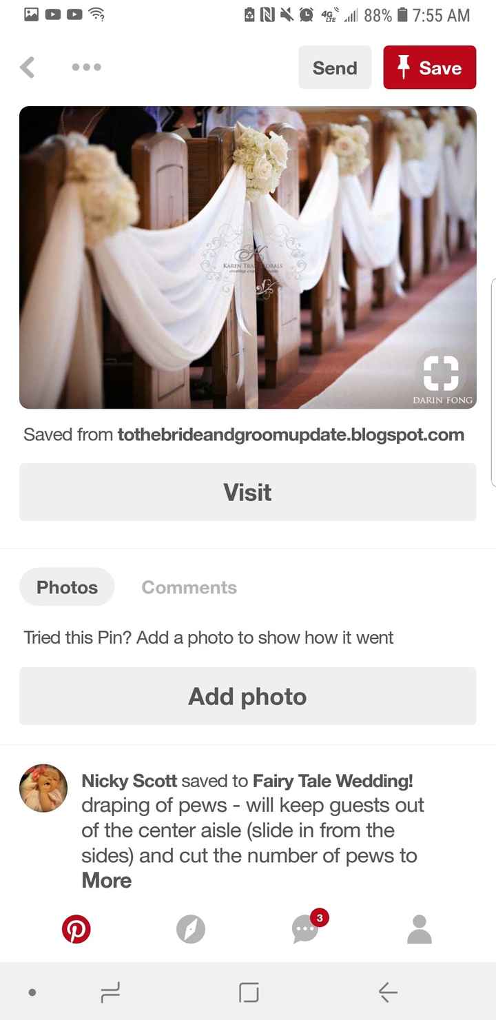 Show me the end of your pews!! - 1