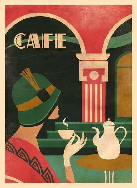 Another art deco poster