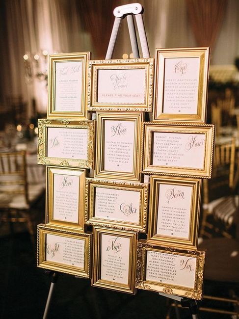 Escort Cards vs Seating Chart 2