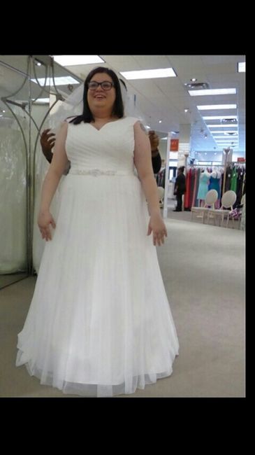My dress is in...now I want to see yours!