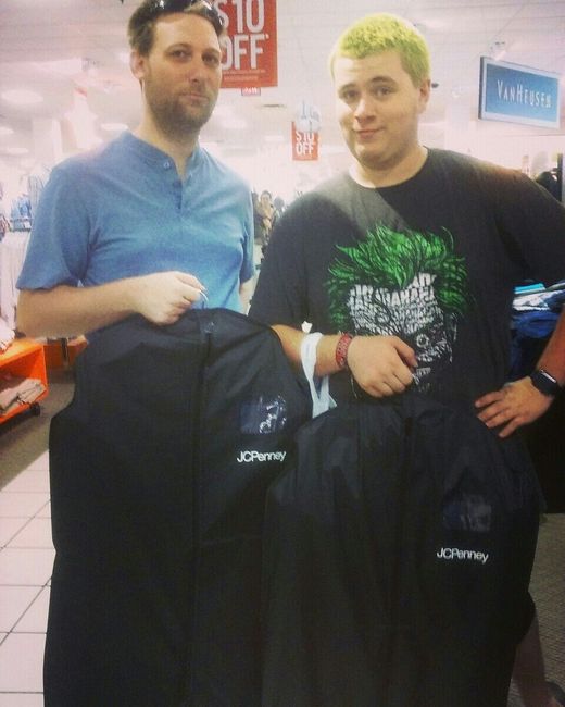 Finally got the suits!