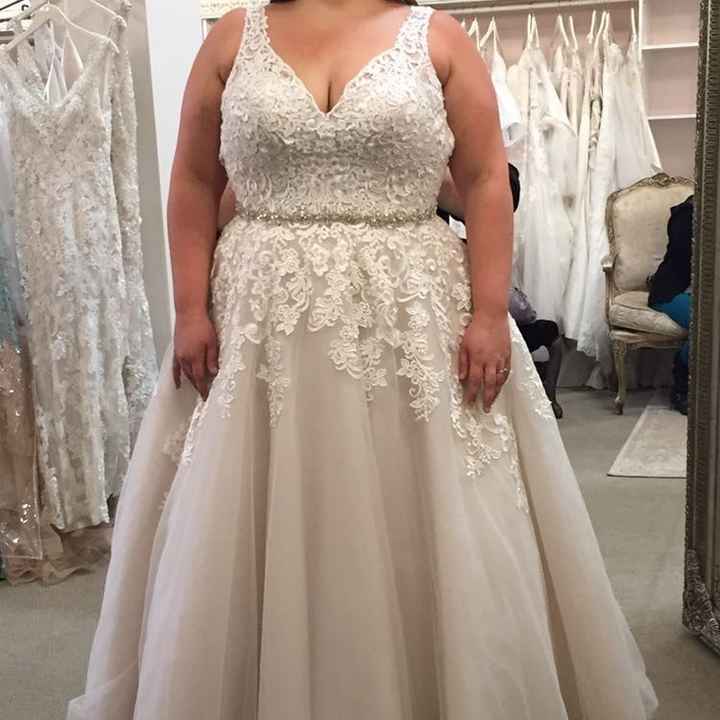 To all my plus size brides lets see how well u rocked your dress!!