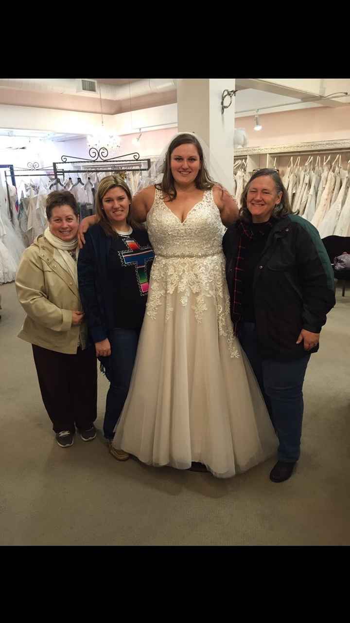 I said yes to the dress!!! Ahhh I'm so excited!