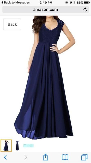 Said yes to the BM dress