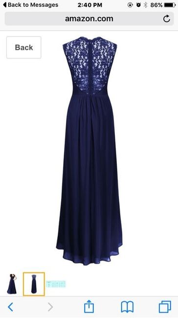 Said yes to the BM dress