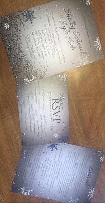 Obsessed with my invitations!