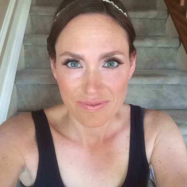 Hair and makeup trial