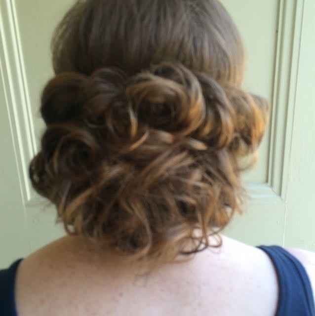 Hair and makeup trial